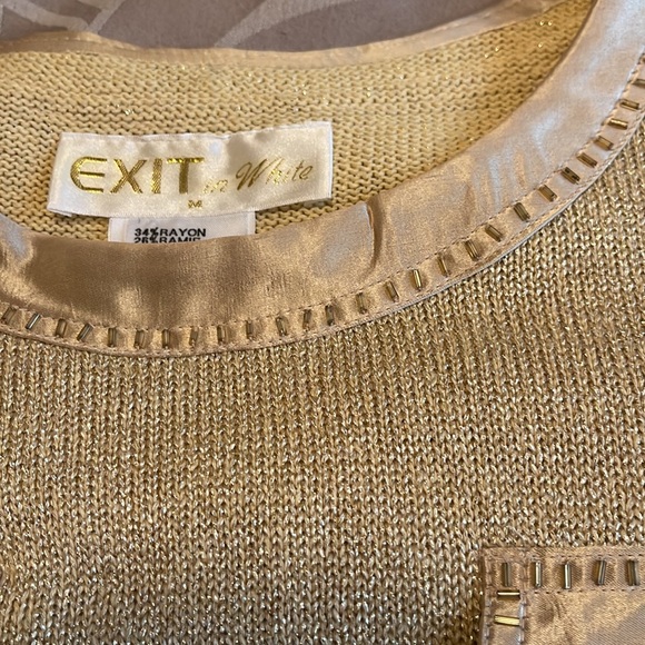 EXIT in White gold sweater - Picture 4 of 7